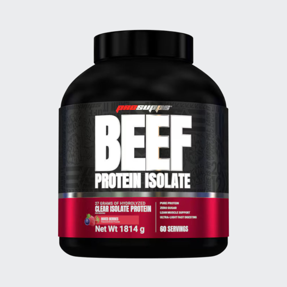 Prosupps Beef Protein Isolate 4lb - Supports strength, performance, and post-workout recovery