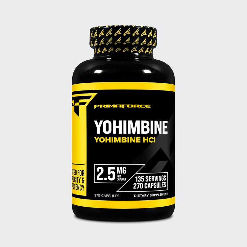 PrimaForce Yohimbine HCl 2.5mg - 270 Capsules
