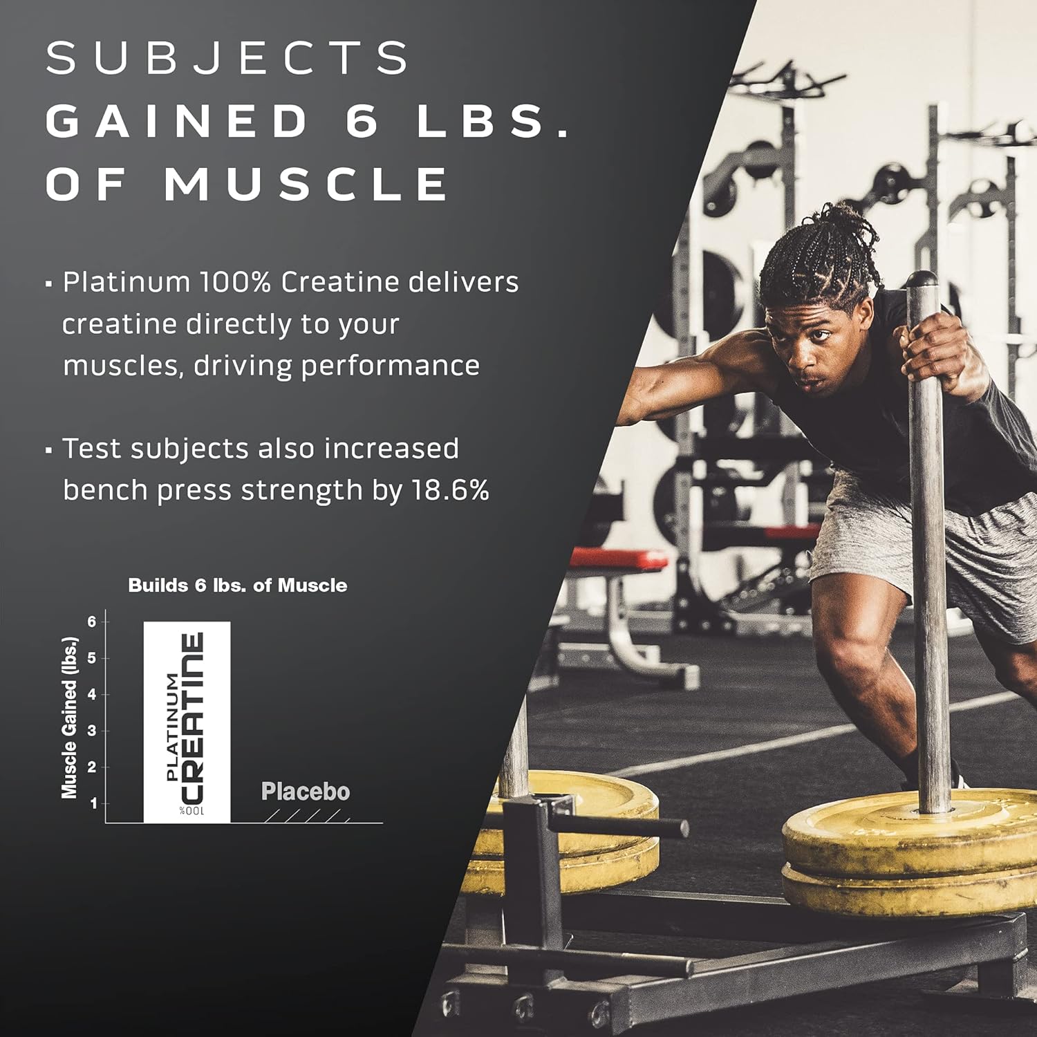 Muscletech Essential Series Platinum 100% Creatine, Unflavored, 400g