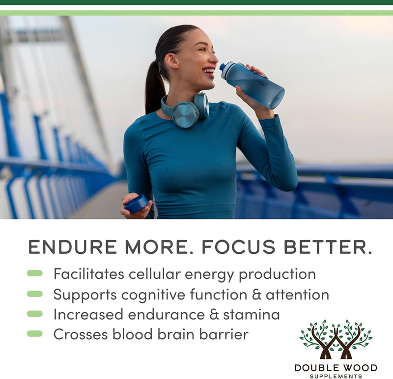 Double Wood Supplements Acetyl L-Carnitine - 150 Capsules