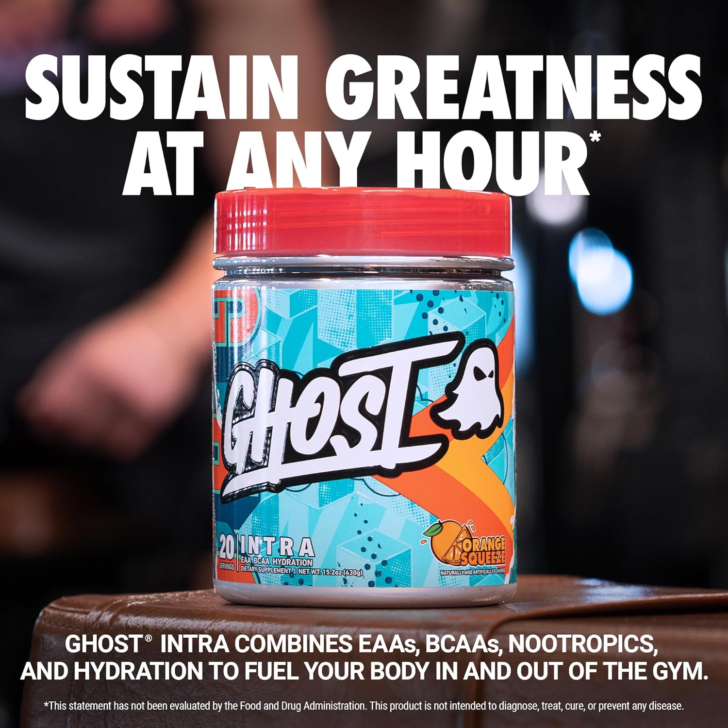 Ghost Intra Pre-Workout Powder 430g - 20 serving - Clearance Sale