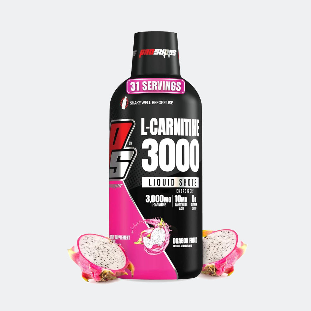 ProSupps L-Carnitine 3000 Liquid Shots 31 Servings, Metabolic Energizer