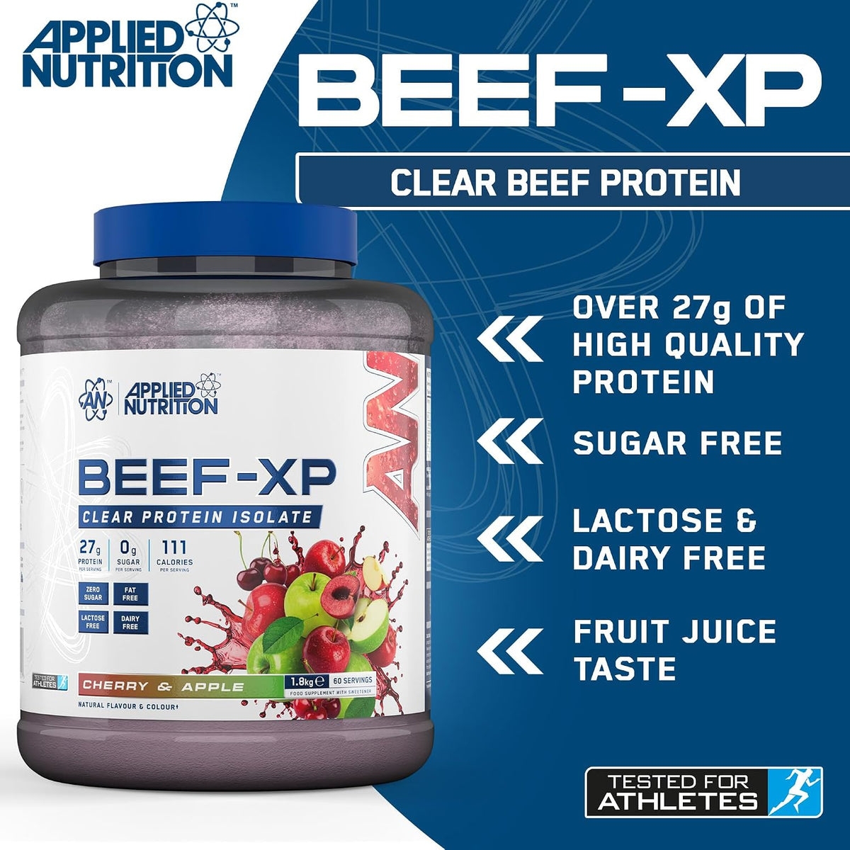 Applied Nutrition Beef XP Clear Protein Isolate - 1.8kg