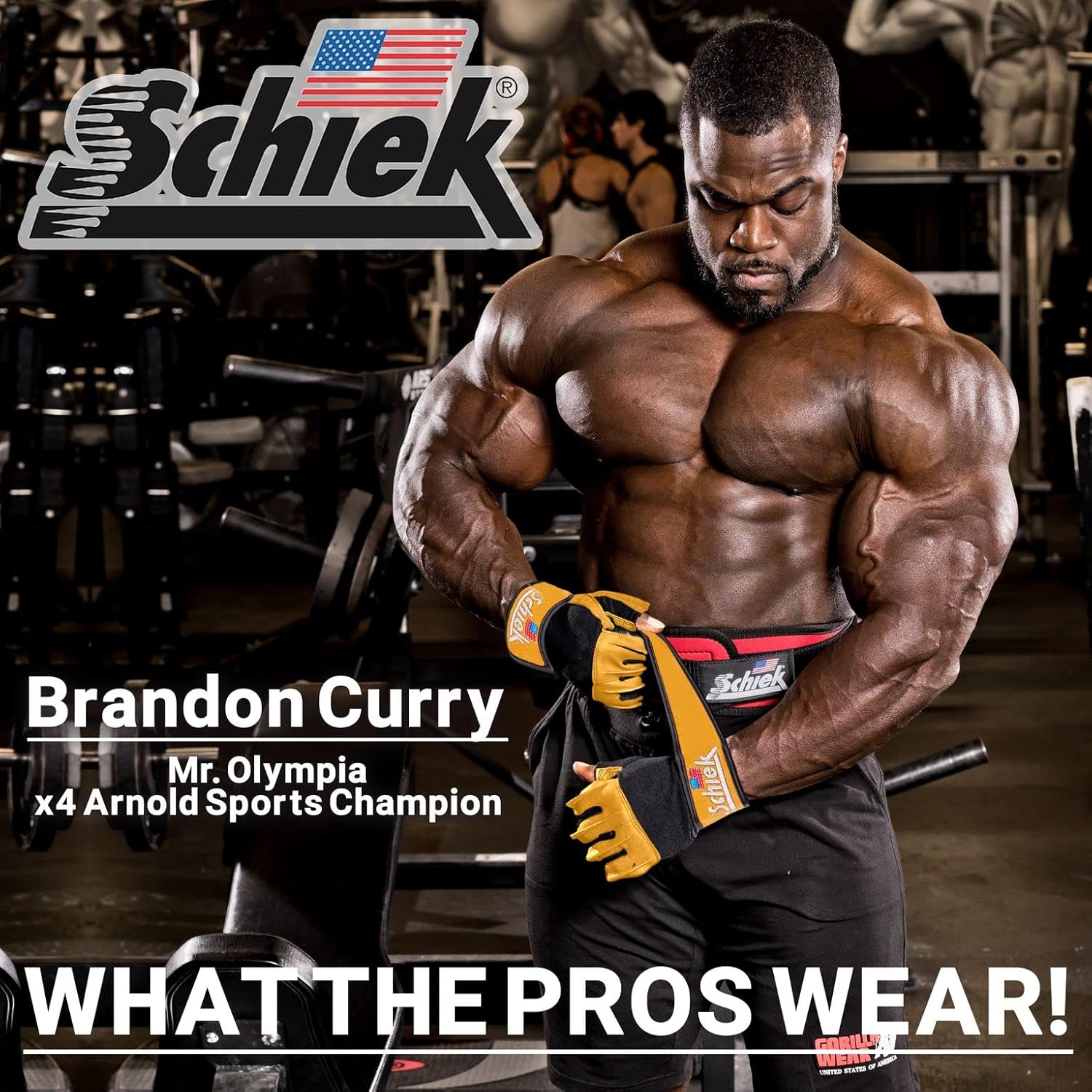 Schiek Model 415 Power Series Lifting Gloves