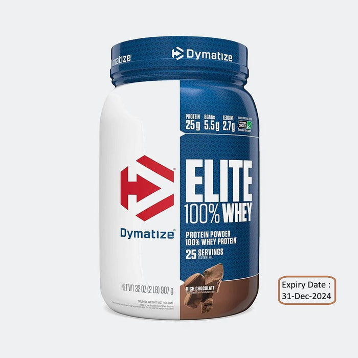 Dymatize Elite 100% Whey Protein Powder 907g, 26 Serving fast-absorbing protein