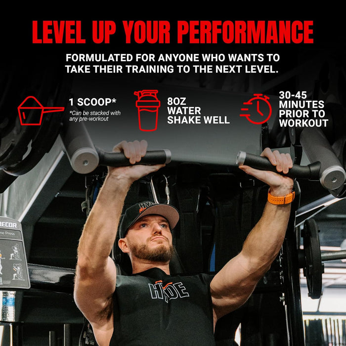 ProSupps Hyde Max Pump Pre Workout for Men and Women 20 serving - Nitric Oxide Supplement for Pump and Endurance