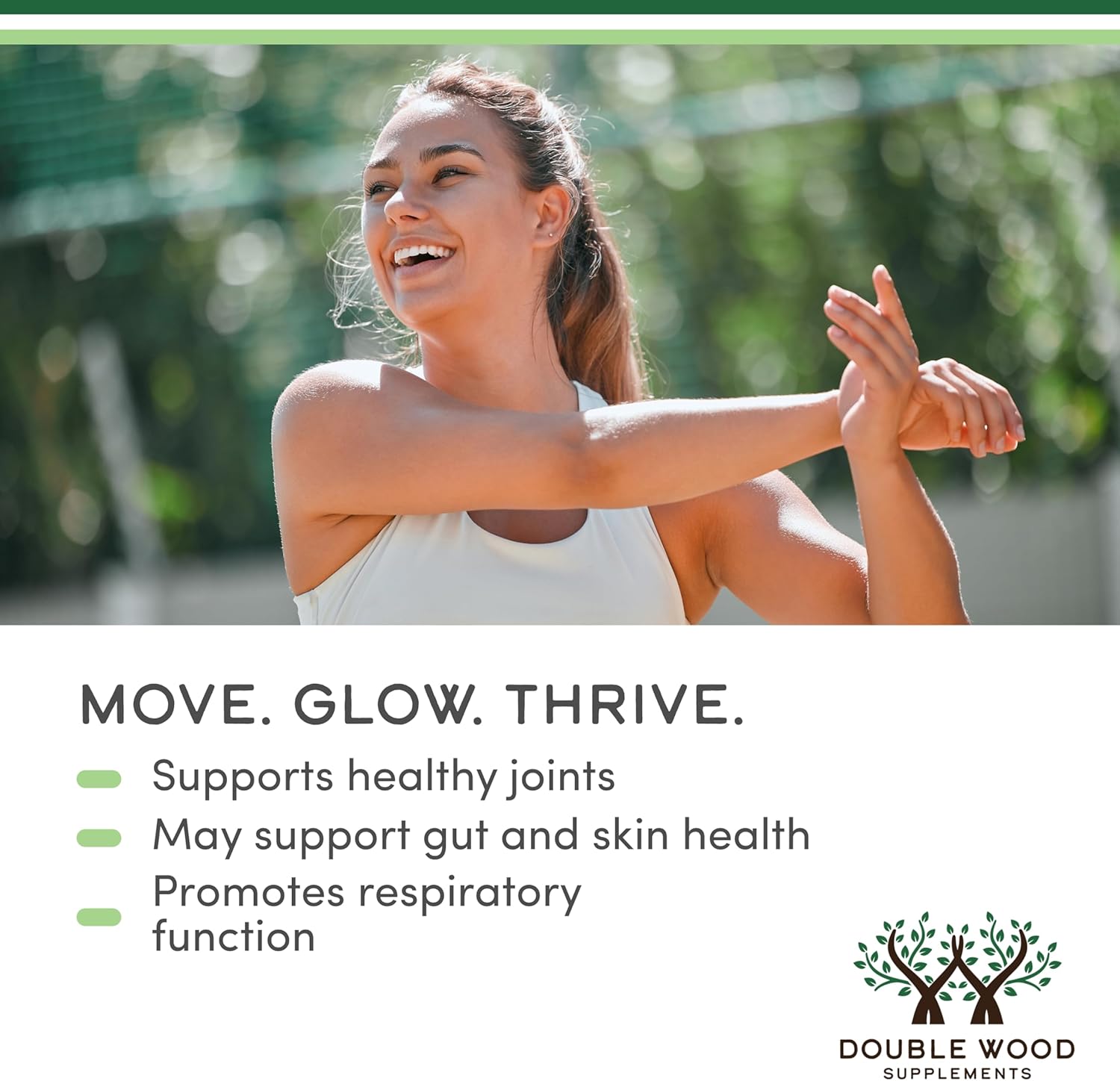 Double Wood Supplements Boswellia Extract 1000mg - 240 Capsules