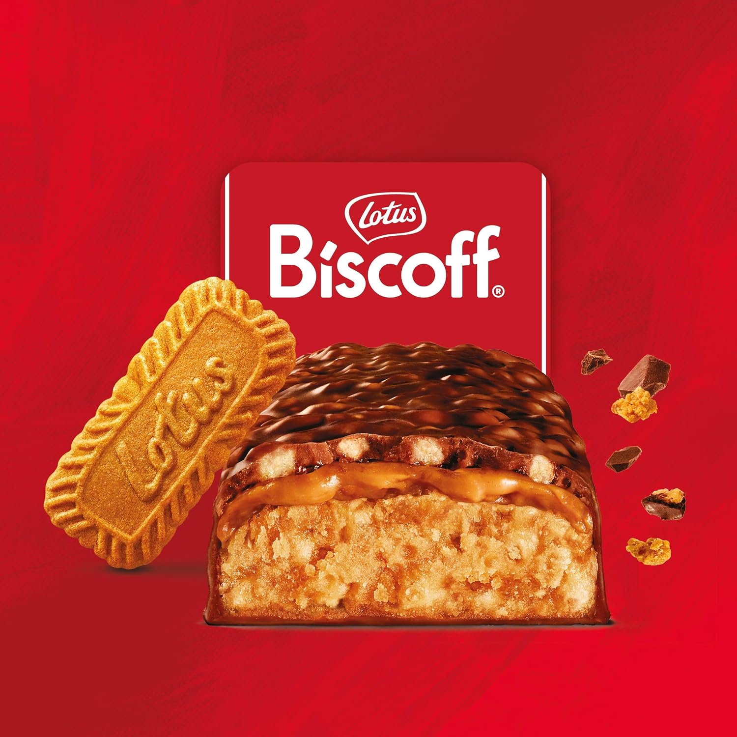 JB's TREK High Protein Biscoff Bar 55g - Pack of 12