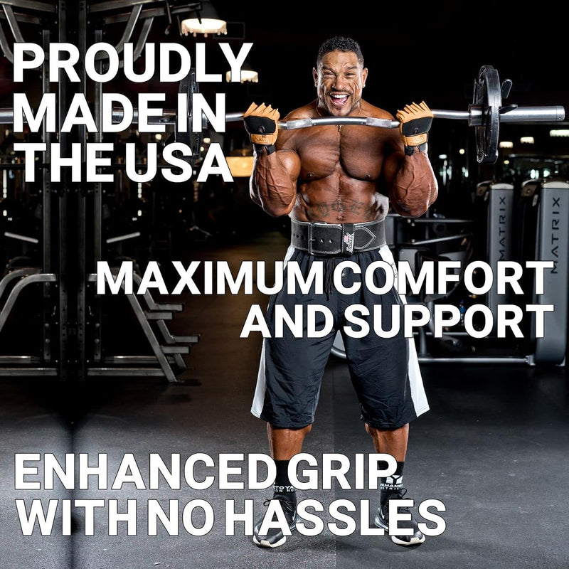 Schiek Model 425 Power Series Lifting Gloves with Wrist Wrap