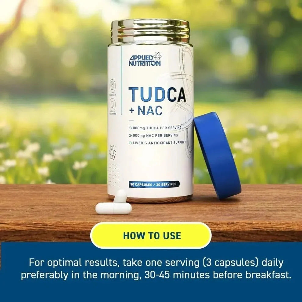 Applied Nutrition Tudca + NAC - 90 Capsules