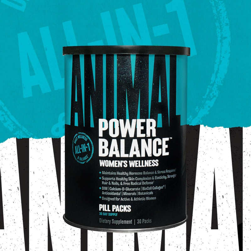 Universal Nutrition Animal Power Balance – Women's Alpha F Comprehensive Formula, 30 Packets