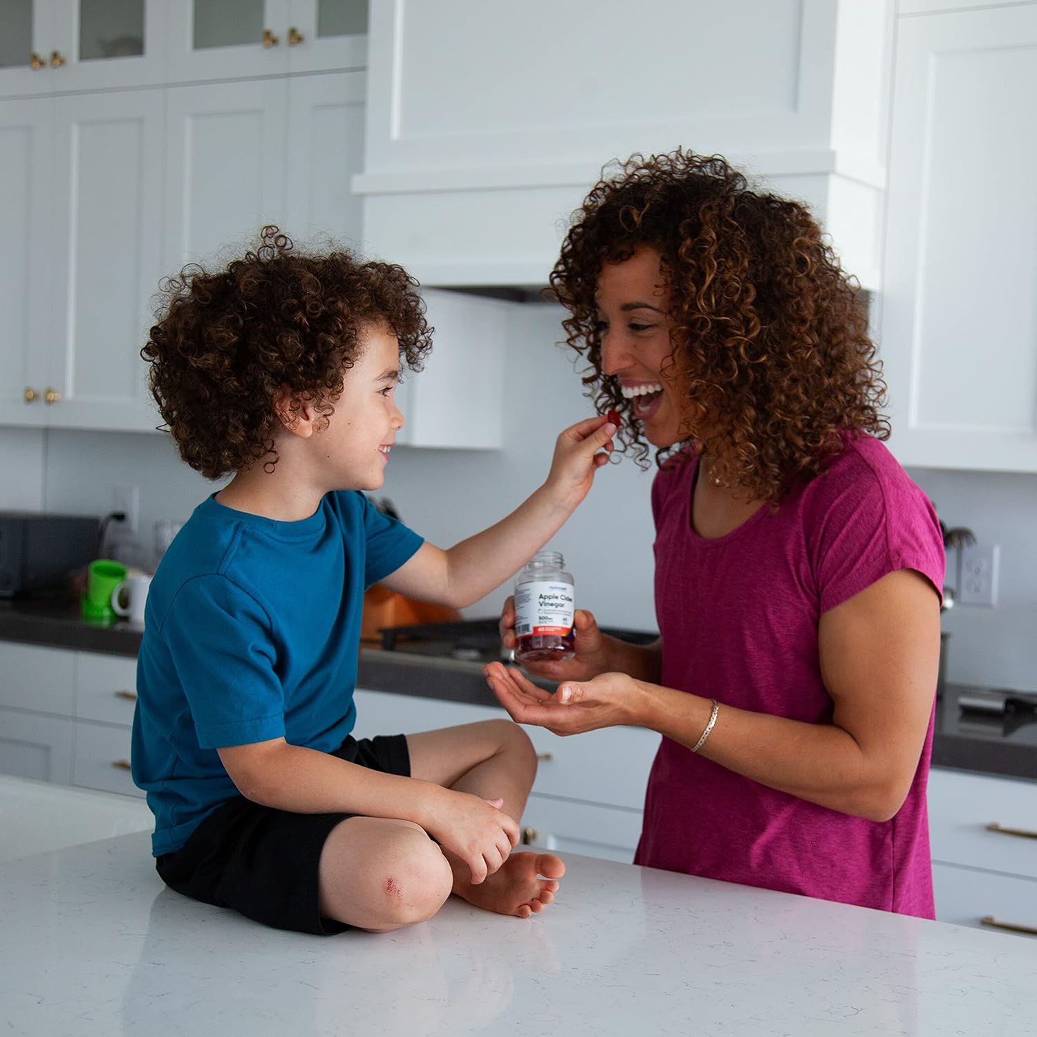 Nutricost Apple Cider Vinegar 500mg, 60 Apple Gummies - Gluten Free, Non-GMO, No Corn Syrup