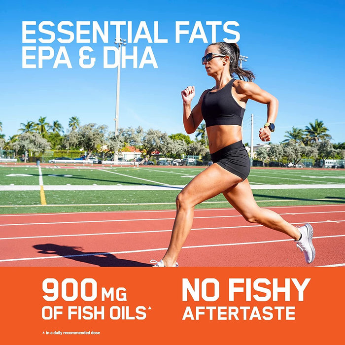 Optimum Nutrition Fish Oil 100 Softgels, Essential fats EPA & DHA