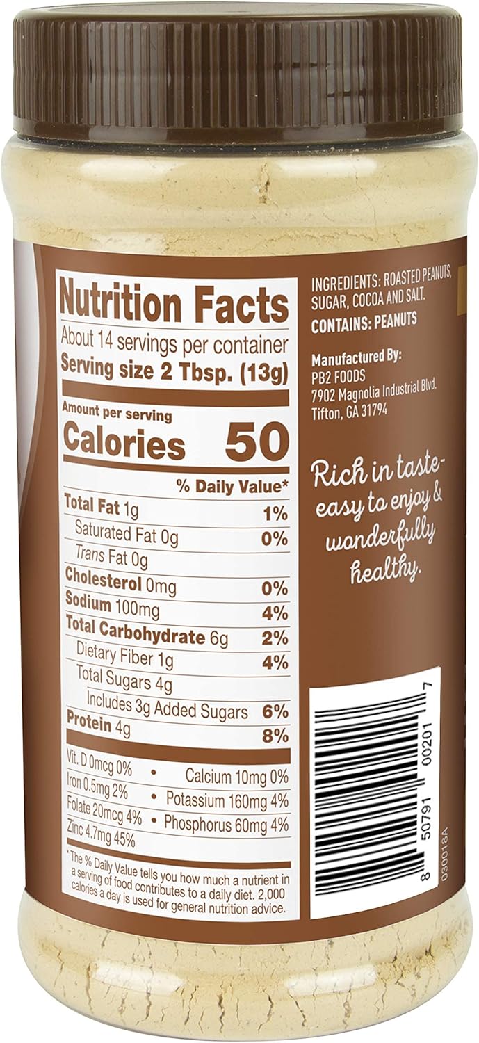PB2 Peanut Powder with Chocolate 6.5oz - 184g