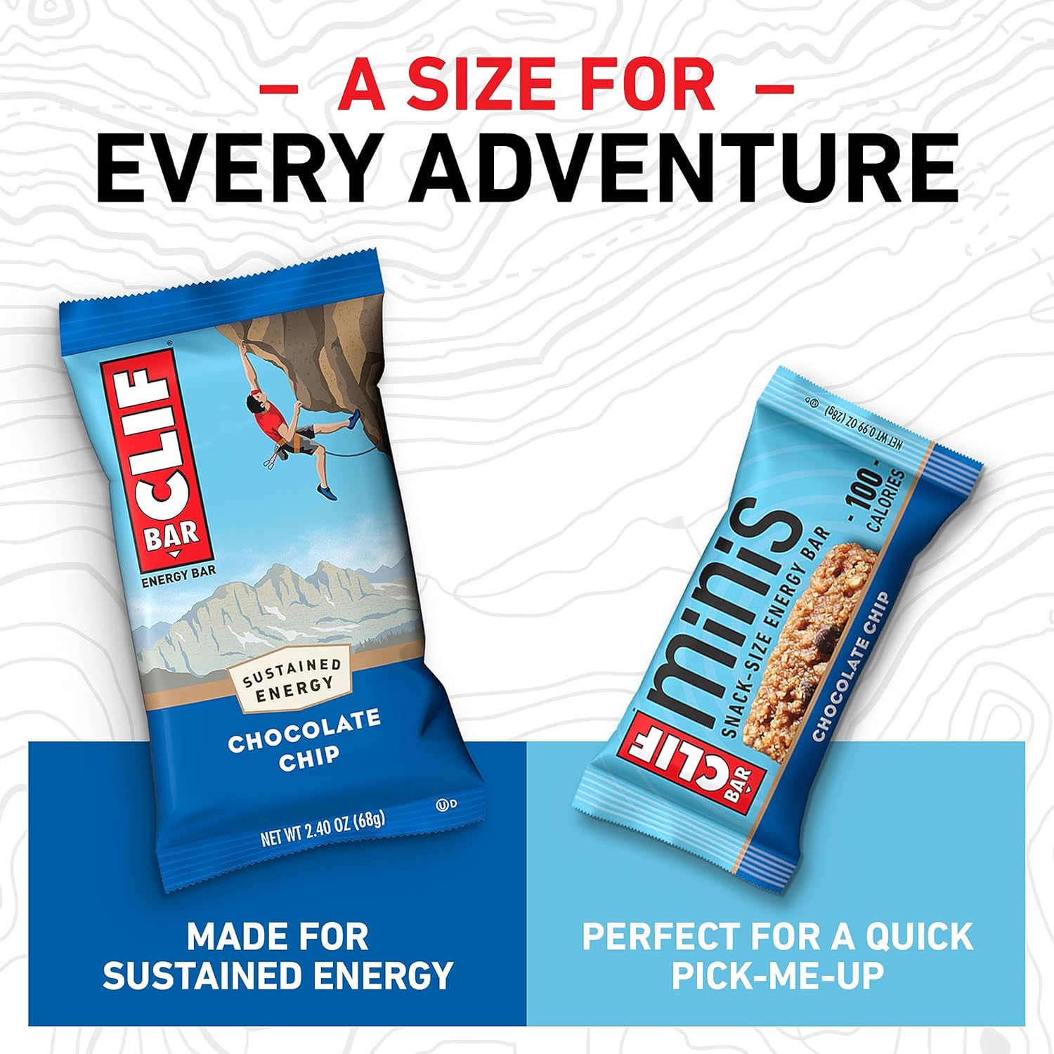 Clif Bar Mini Energy Bars 28g - Pack of 10