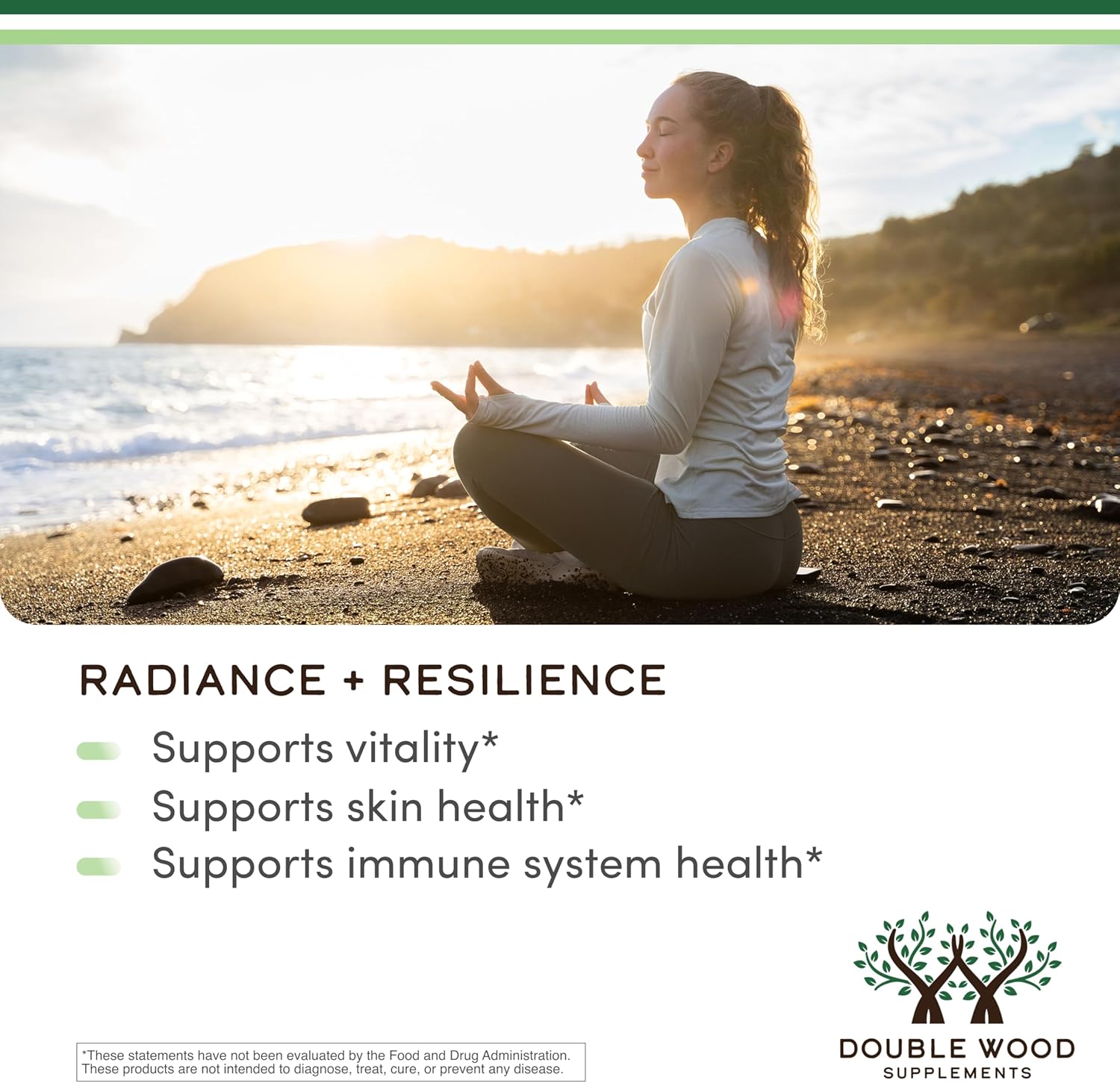 Double Wood Supplements Liposomal Glutathione 500mg - 60 Capsules