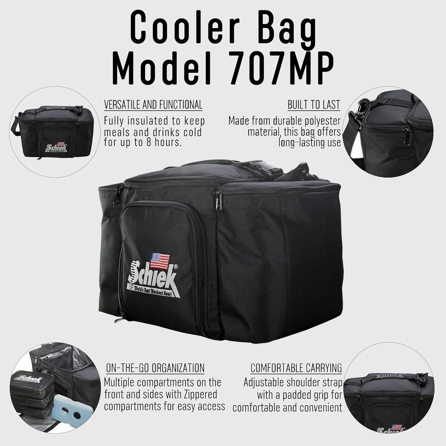Schiek Model 707MP Meal Preparation Cooler Bag