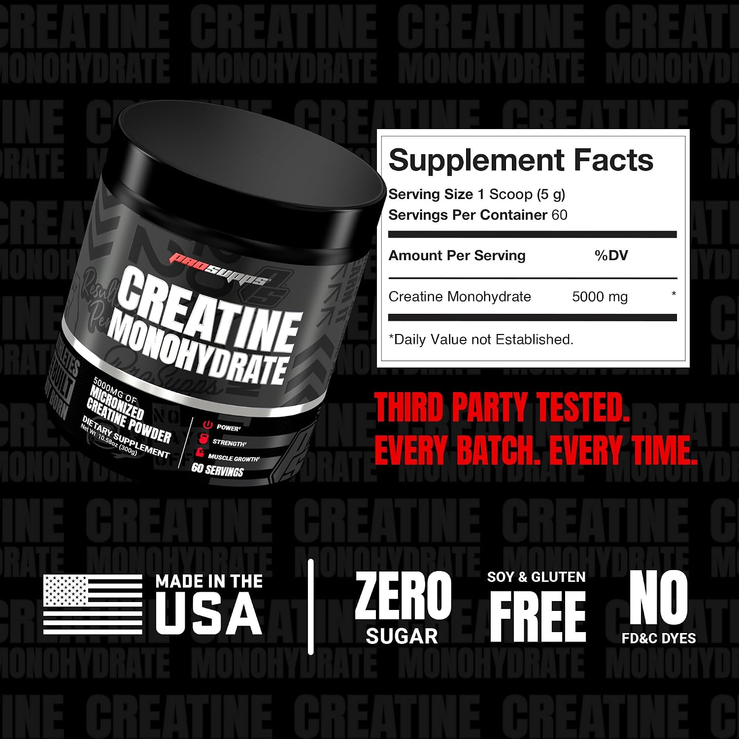 ProSupps Creatine Monohydrate 300g - Unflavoured