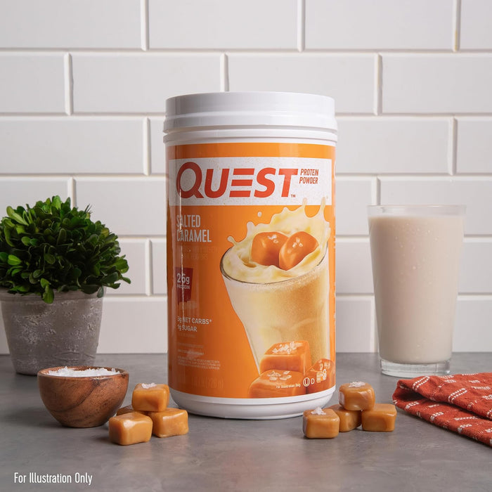 Quest Nutrition Salted Caramel Protein Powder, 1.6lb, 24 servings