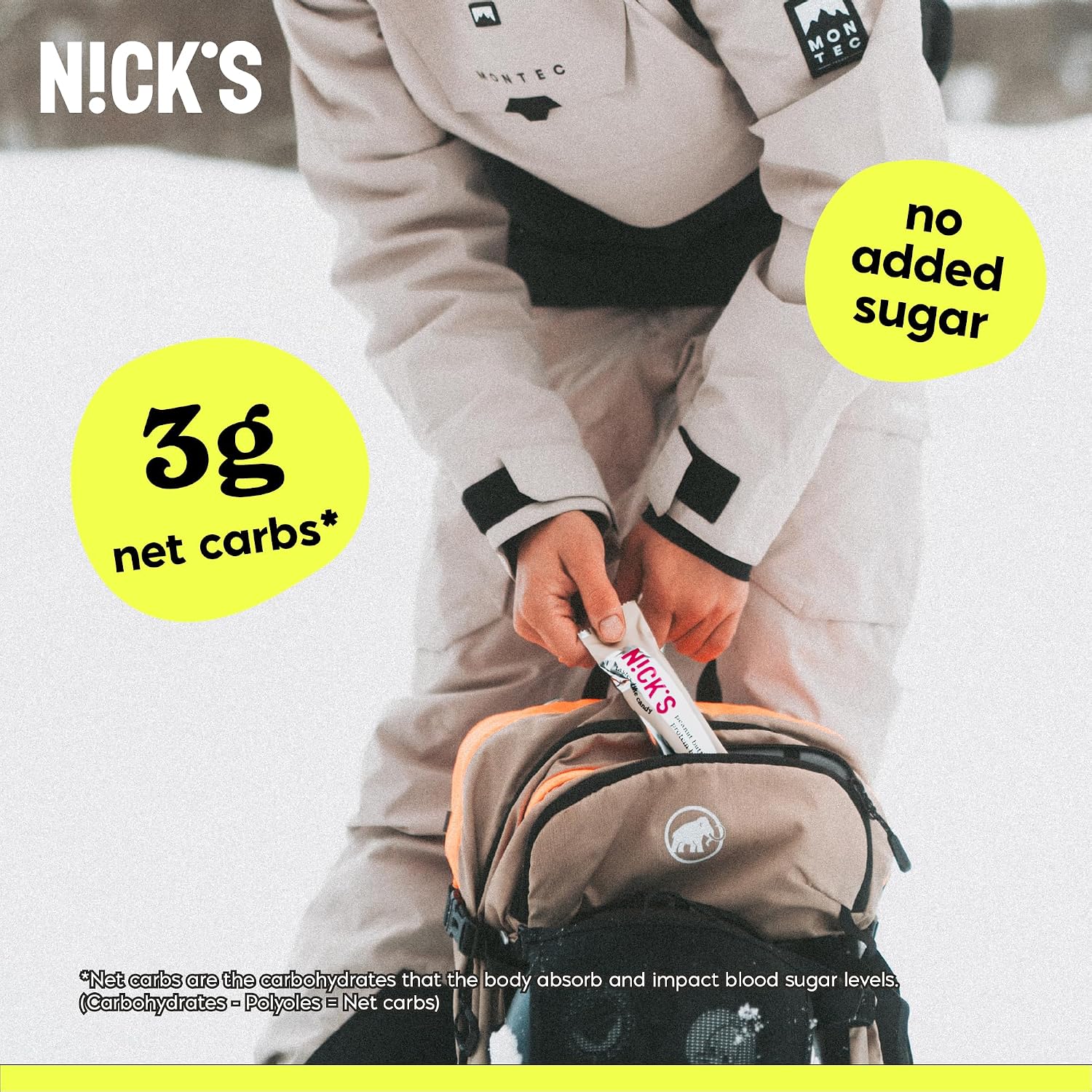 N!CK'S Protein Bar 50g - Pack of 12