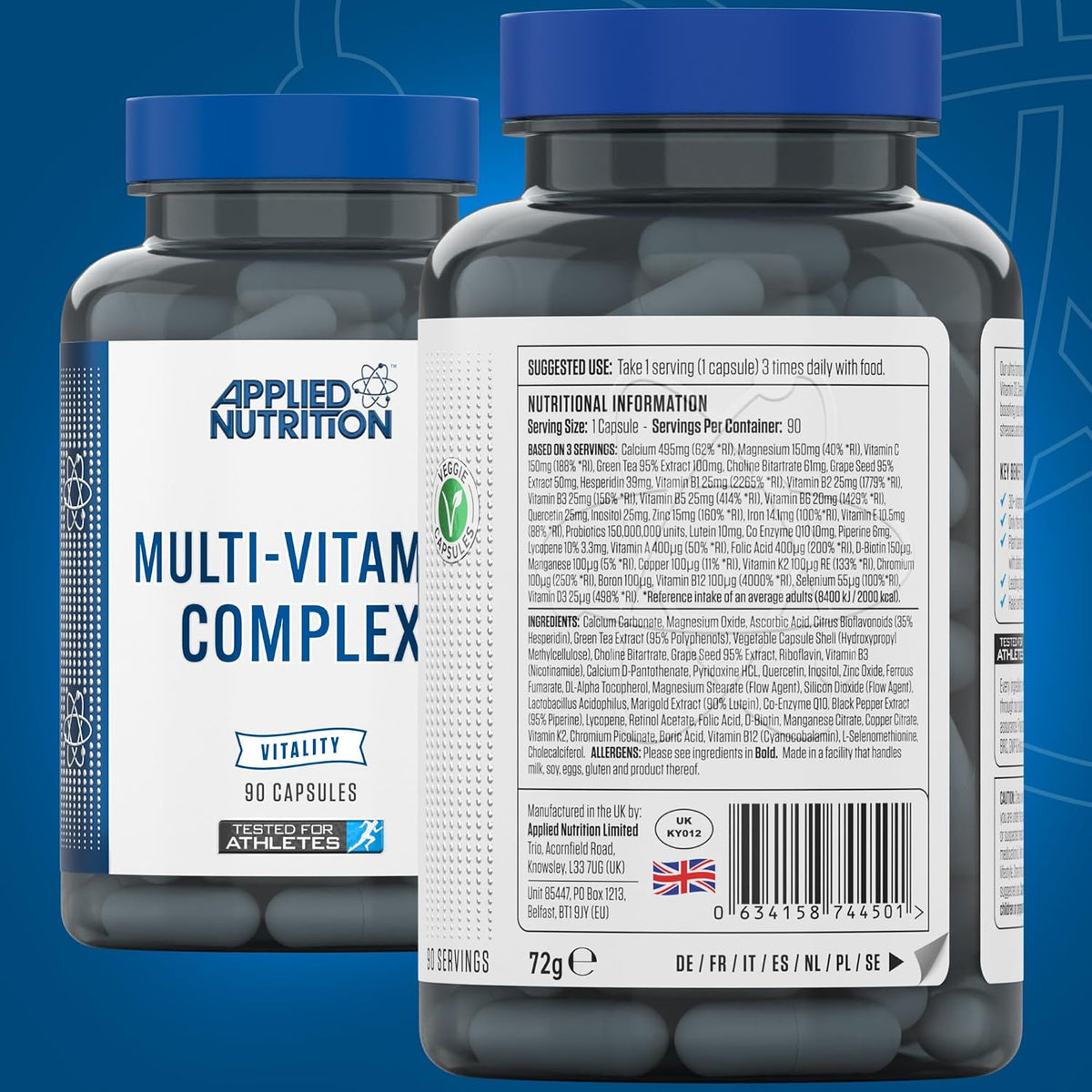 Applied Nutrition Multi Vitamin Complex - 90 Capsules