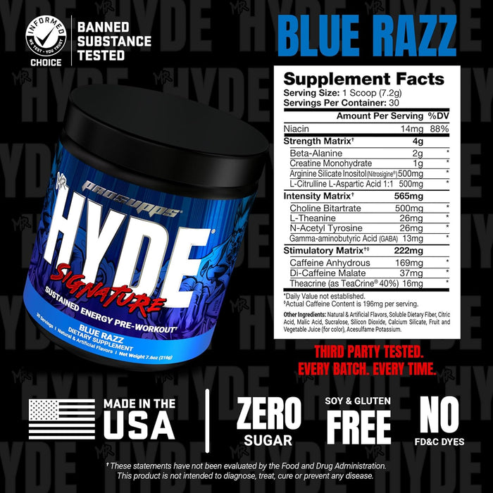ProSupps Mr Hyde Signature Pre Workout Powder 30 serving