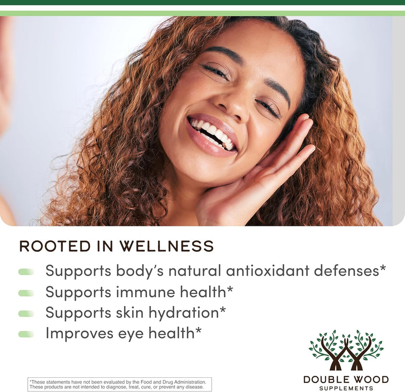 Double Wood Supplements Astaxanthin 12mg - 60 softgels