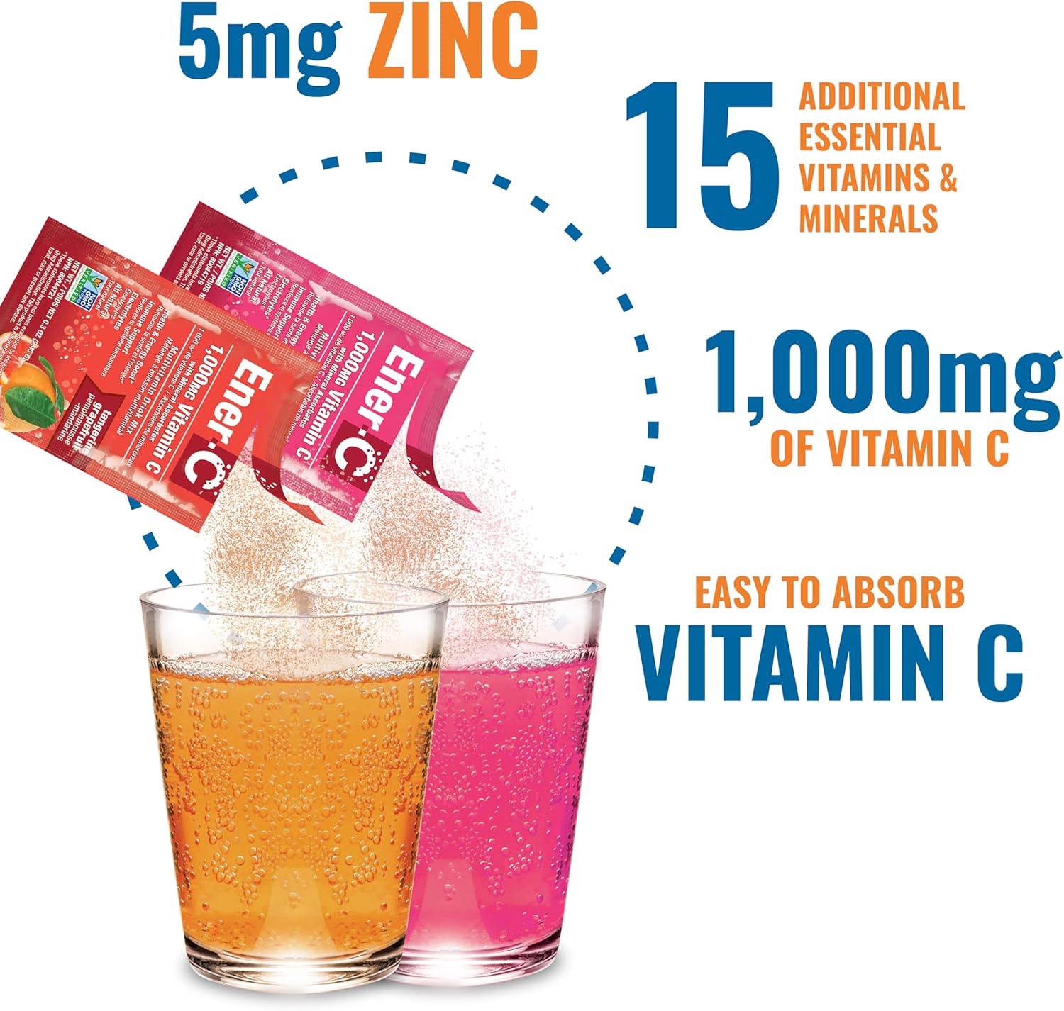 Ener-C Multivitamin Drink Mix - Variety Pack of 30