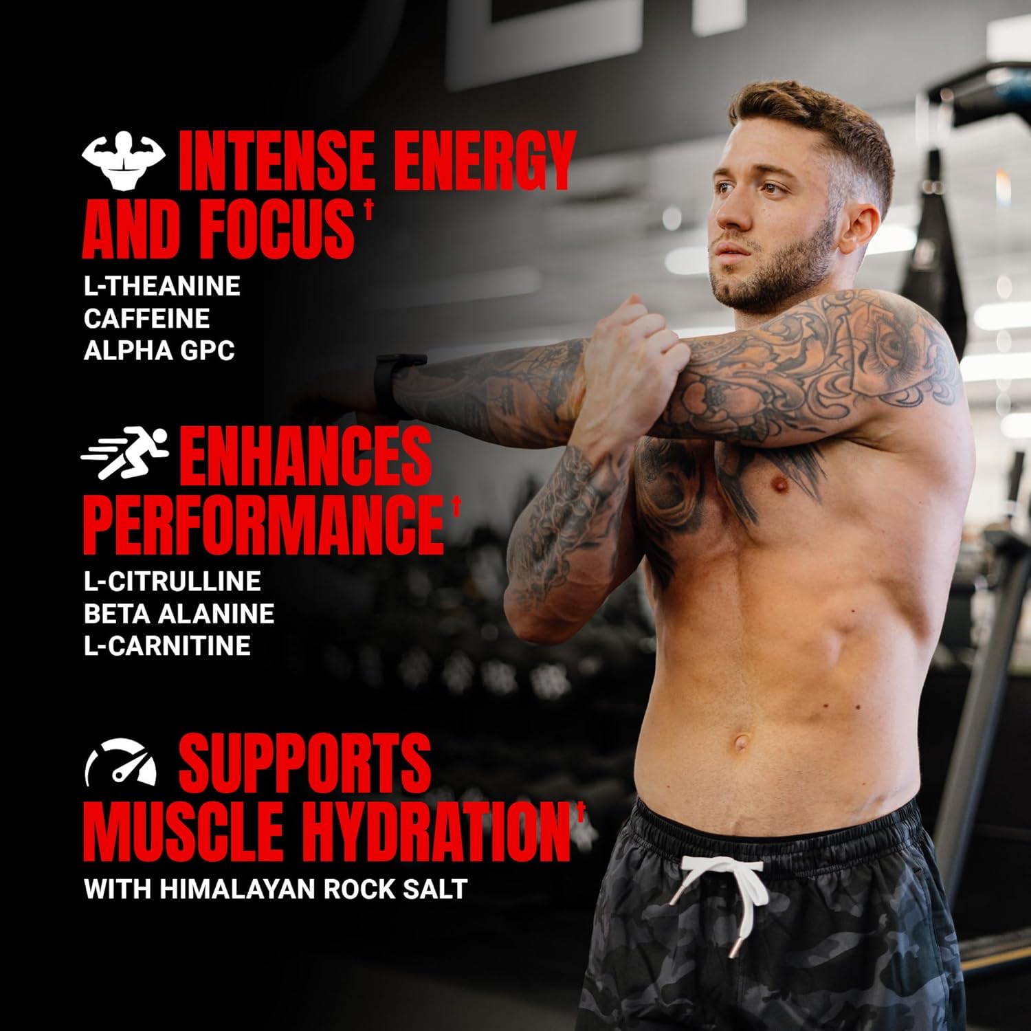 ProSupps Hyde Nightmare Pre Workout Powder 30 serving - Intense Energy, Mental Focus and High Performance