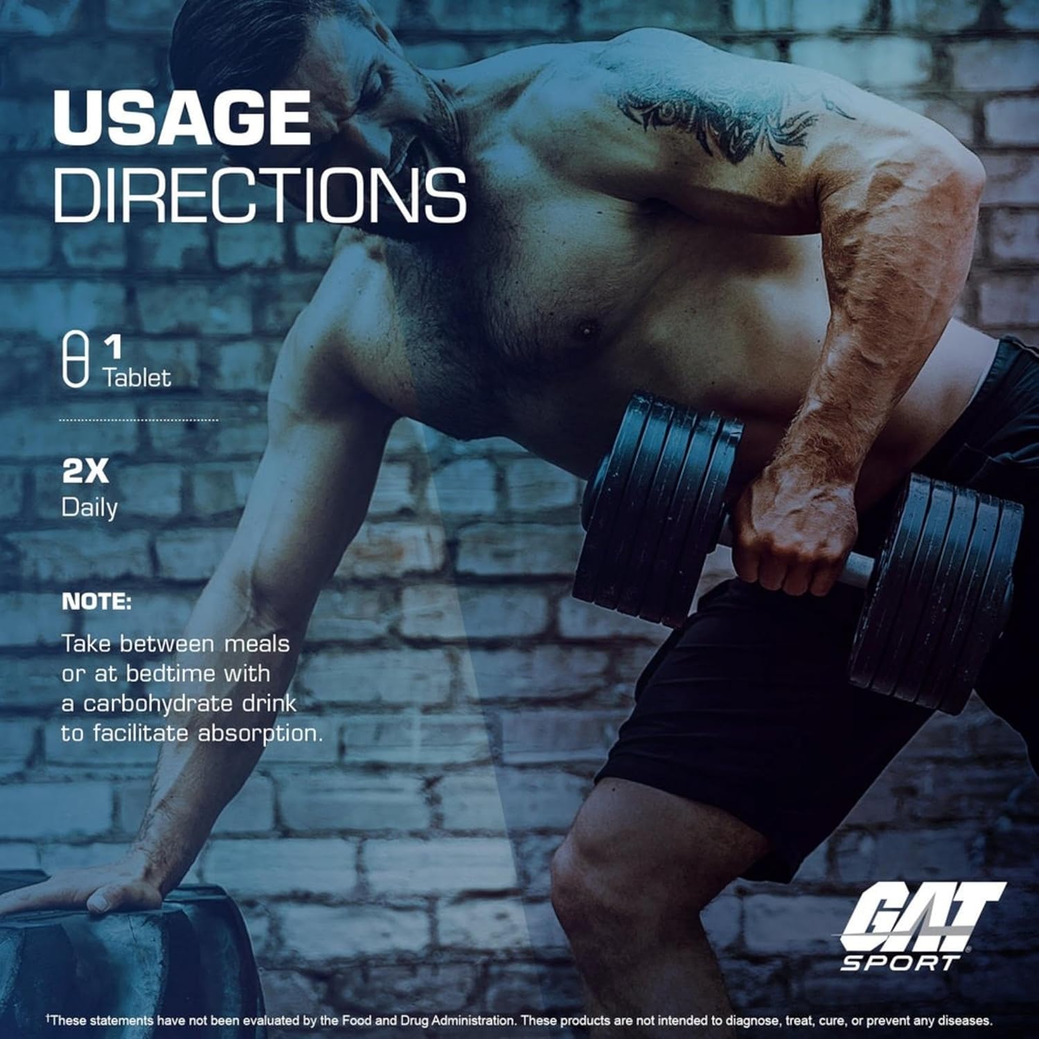 GAT SPORT L-Arginine Tablets - Unflavoured