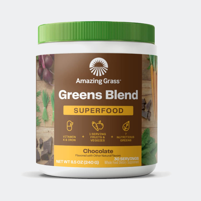 Amazing Grass Green Superfood Powder, Chocolate, 240 g