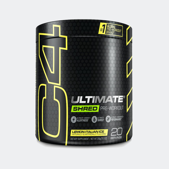 Cellucor C4 Ultimate Shred Pre Workout Powder 20 Servings, Fat Burner