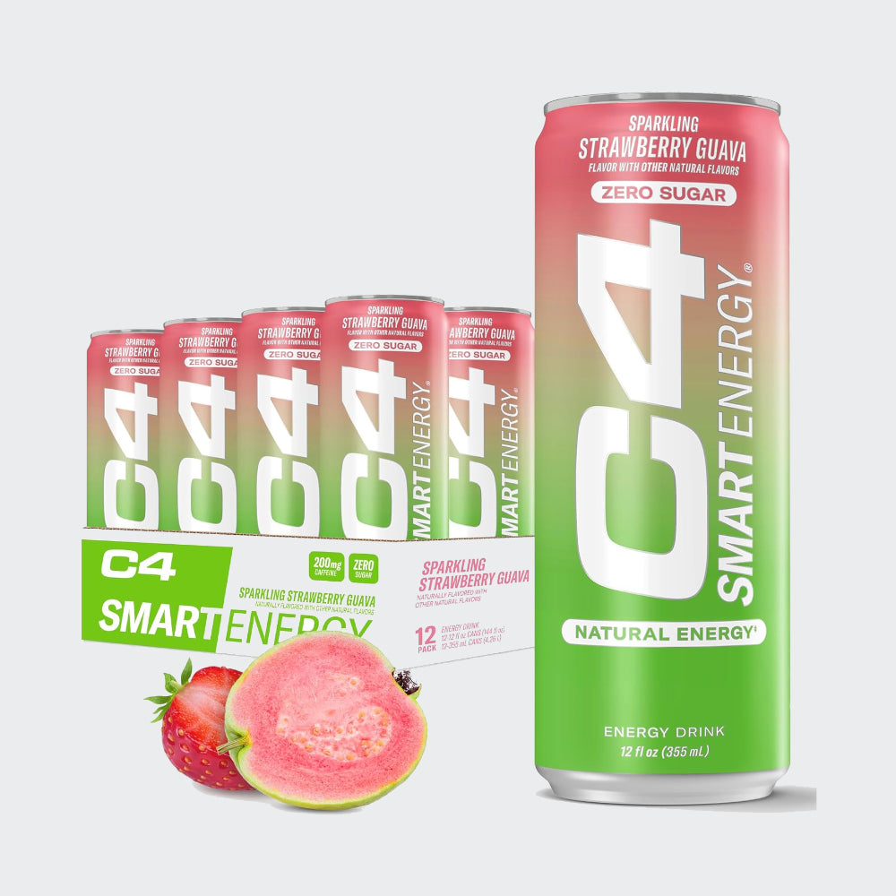 Cellucor C4 Smart Energy Drink, 12 Fl Oz, (Pack of 12)