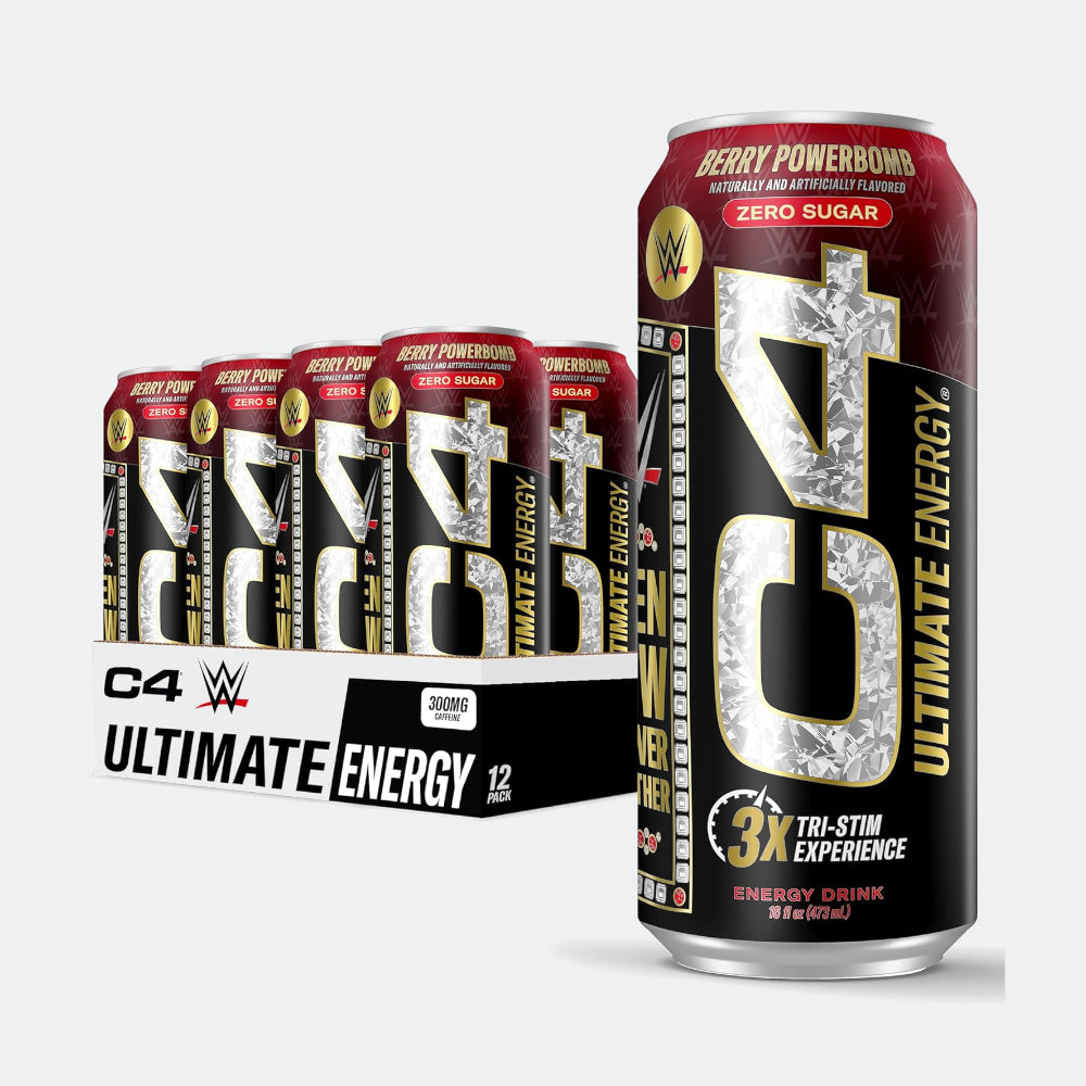 Cellucor C4 Ultimate x WWE Pre Workout Sugar Free Energy Drink 473ml