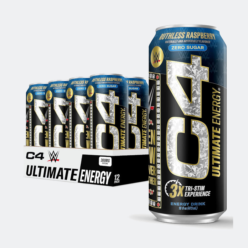 Cellucor C4 Ultimate x WWE Pre Workout Sugar Free Energy Drink 473ml