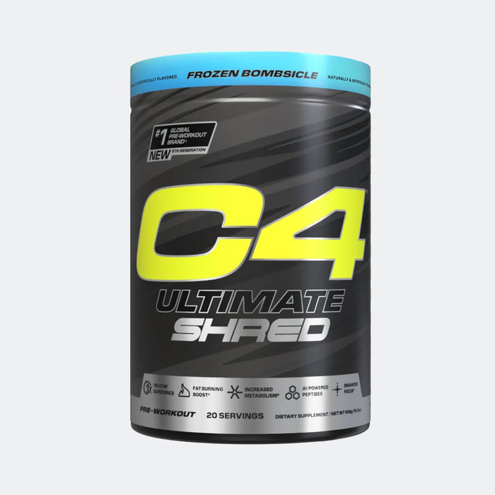 Cellucor C4 Ultimate Shred Pre Workout Powder 20 Servings, Fat Burner