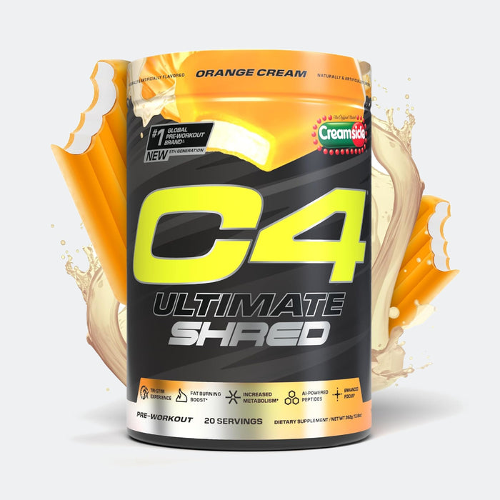 Cellucor C4 Ultimate Shred Pre Workout Powder 20 Servings, Fat Burner