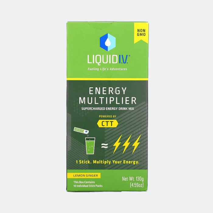 Liquid IV Energy Multiplier 0.56oz, 10serving, Lemon Ginger