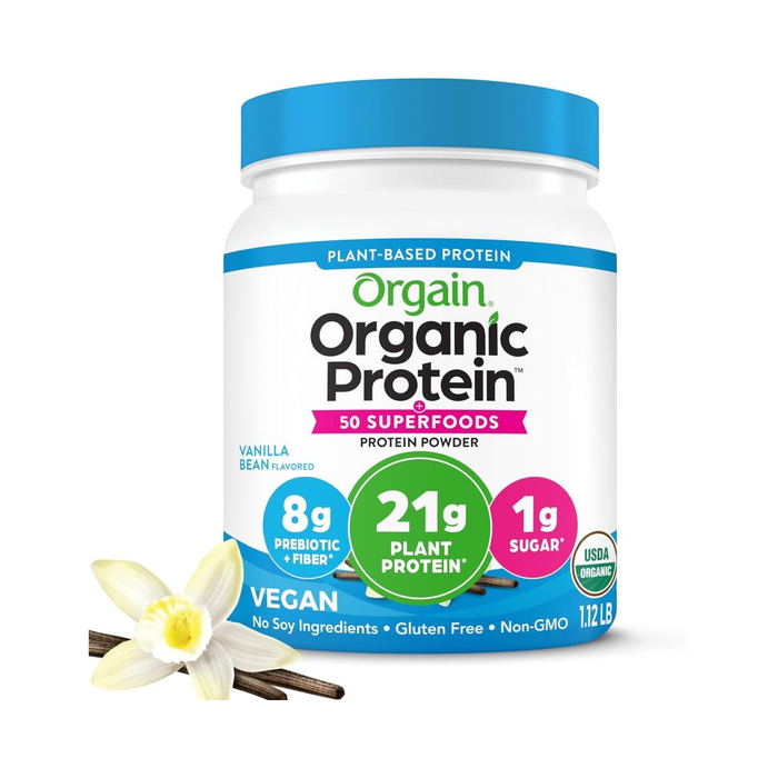 Orgain Organic Vegan Protein + 50 Superfoods Powder, 1.12lb