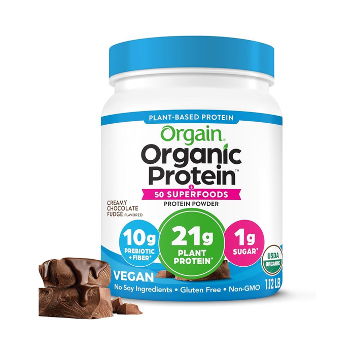 Orgain Organic Vegan Protein + 50 Superfoods Powder, 1.12lb