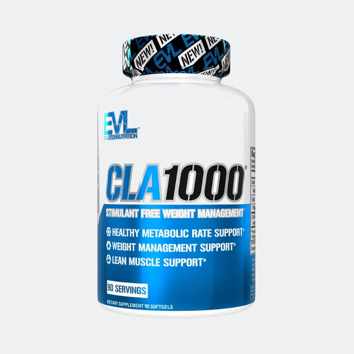 Evlution Nutrition CLA 1000, 180 Softgels Stimulant Free Weight Management