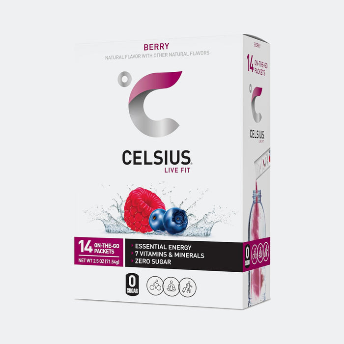 Celsius On-The-Go Calorie Burner, 14 Packets