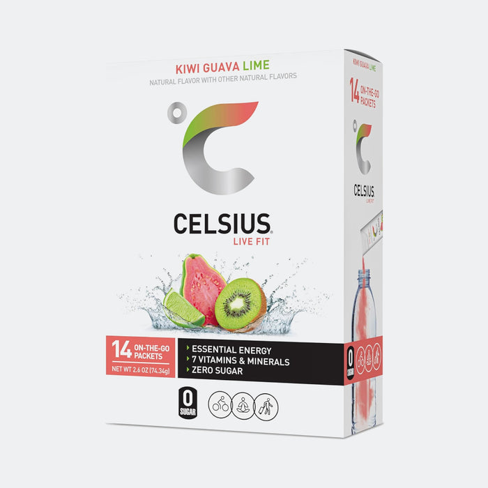 Celsius On-The-Go Calorie Burner, 14 Packets