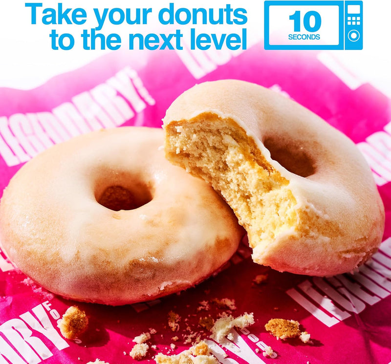 Legendary Foods Protein Donuts 72g (Pack of 8) - 2 Donuts per Pack