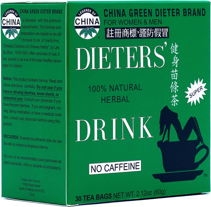 Uncle Lee's Tea Dieters For Weight Loss, 30 bags, 2.12oz