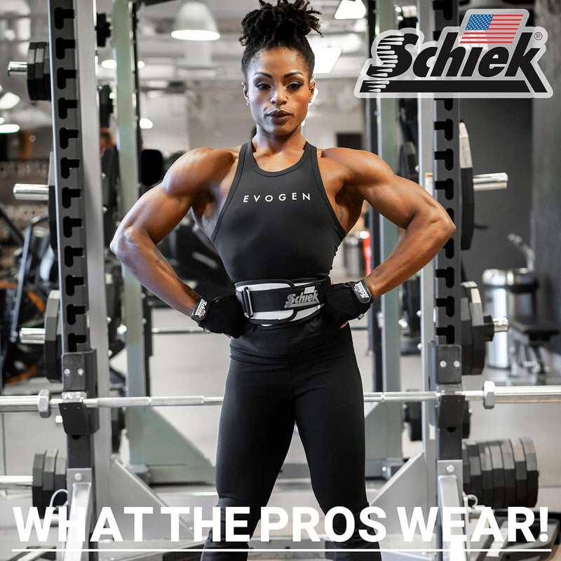 Schiek Model 710 Classic Training Lifting Gloves - Cushioned Grip with Quick Pull Tab