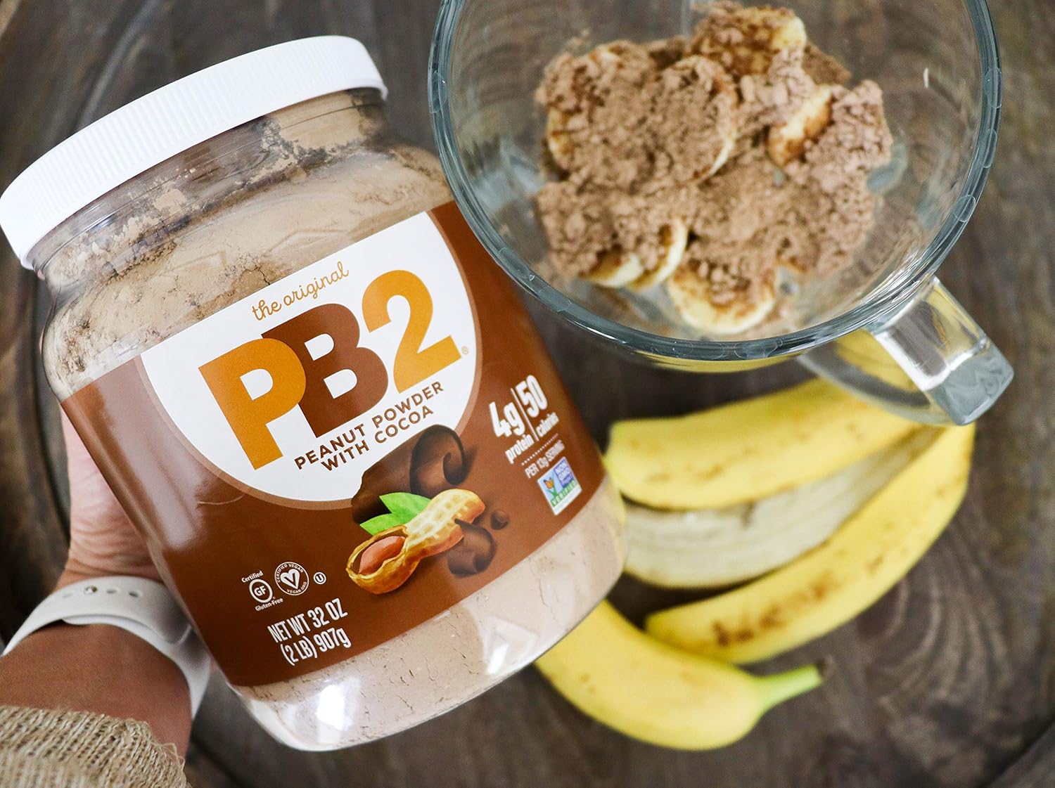 PB2 Peanut Powder with Chocolate 6.5oz - 184g