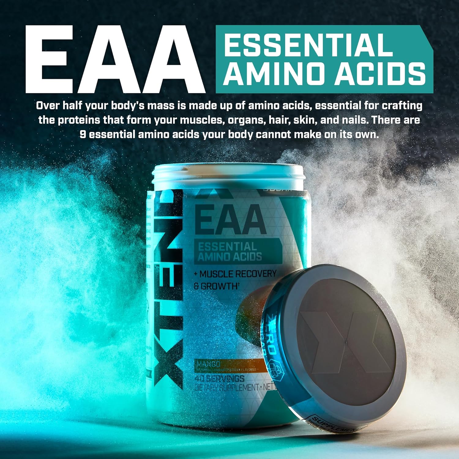 Scivation XTEND EAA + BCAA Powder | Muscle Recovery & Lean Muscle Growth 40 serving