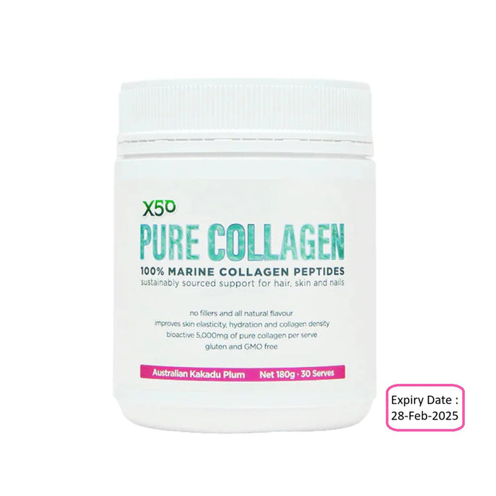 X50 Pure Collagen 30 Serving