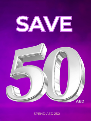 Save AED 50